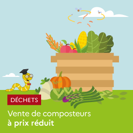 Vente de composteur à prix réduit