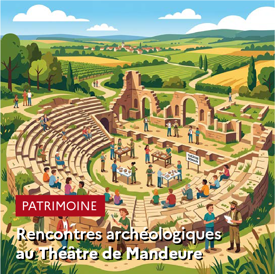 Rencontres archéologiques au théâtre de Mandeure