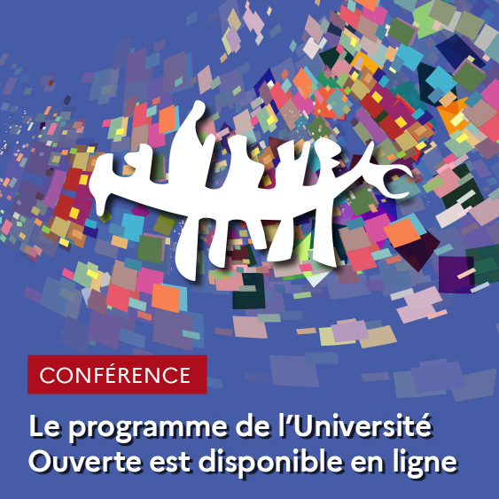 Le programme de l'Université Ouverte est disponible en ligne