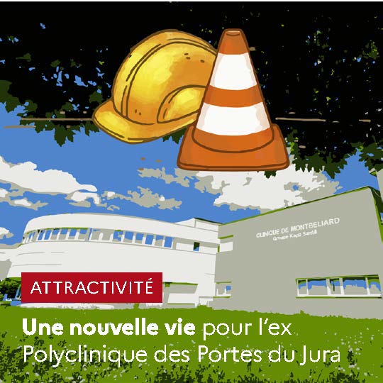 Une nouvelle vie pour l'ex Polyclinique des Portes du Jura