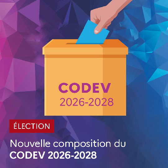 Nouvelle composition du codev 2026-2028