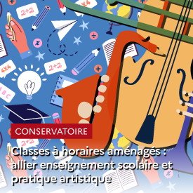 Classe à horaire aménagé : allier enseignement scolaire et pratique artistique