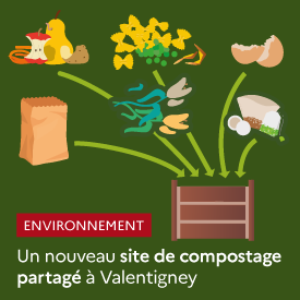 Un nouveau site de compostage partagé à Valentigney